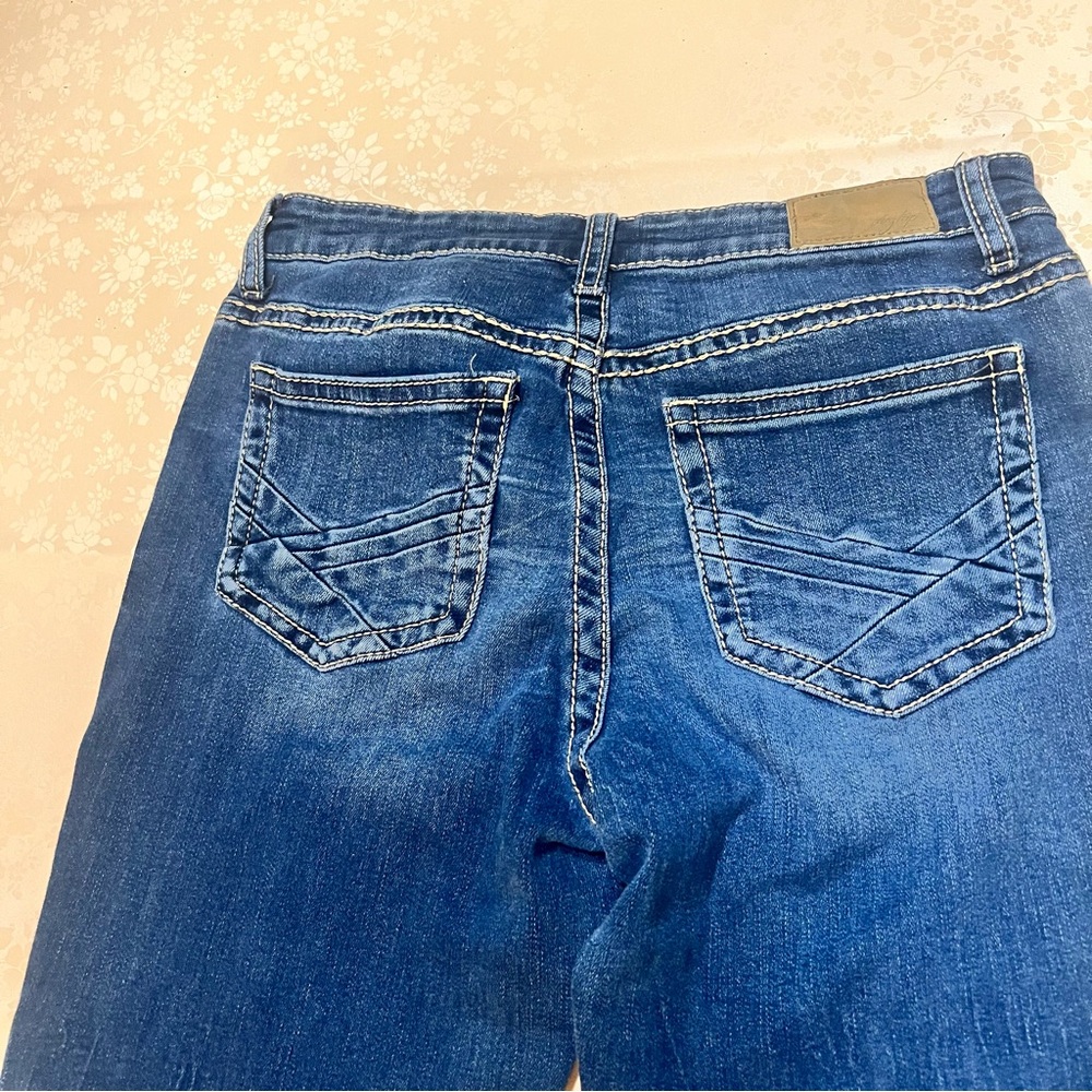 Buckle Daytrip Virgo Denim Jeans Womens 29S Blue Bootcut Mid Rise Stretch Comfy - Picture 10 of 15